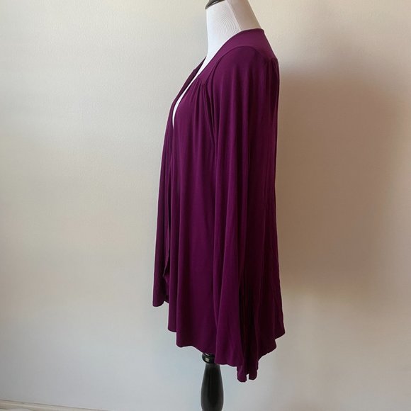 Soft Surroundings Open Front Cardigan Sweater 1X - Picture 3 of 8